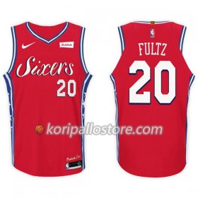 Philadelphia 76ers Markelle Fultz 20 Nike 2017-18 Punainen Miesten Pelipaidat Swingman 